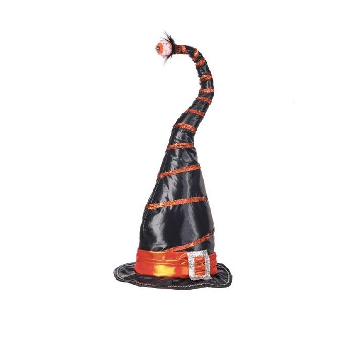 Witch’s Hat w/Eyeball, 25″ (2 styles – sold individually) – 1 – Orange