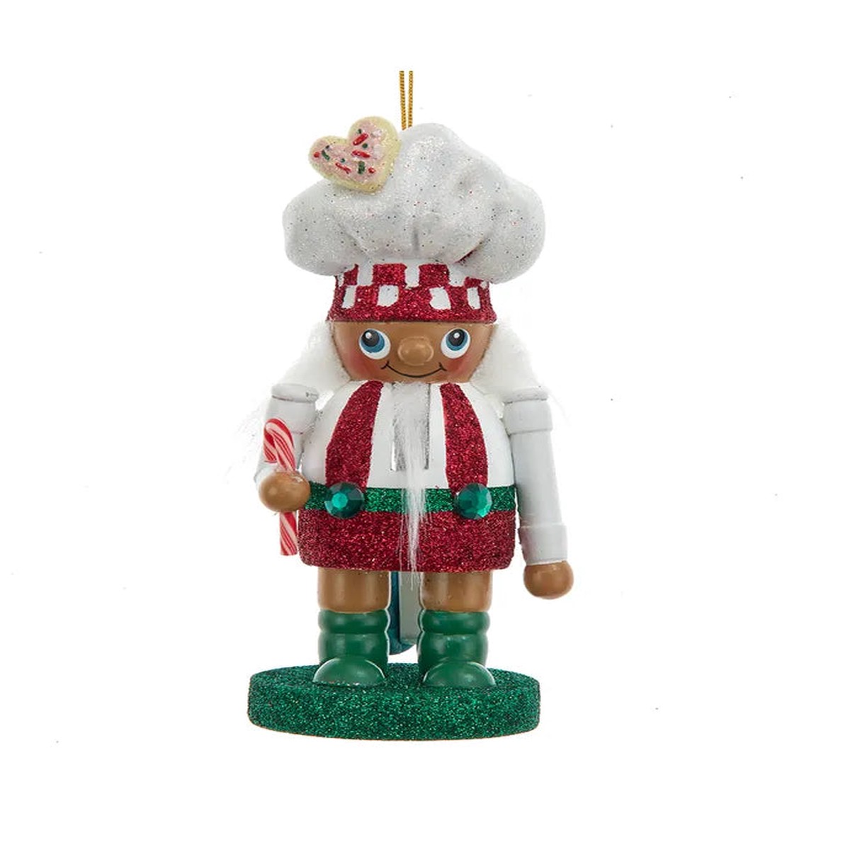 5″ Hollywood Nutcrackers Gingerbread Boy and Girl Nutcracker Ornament (2 Styles  Sold individually)