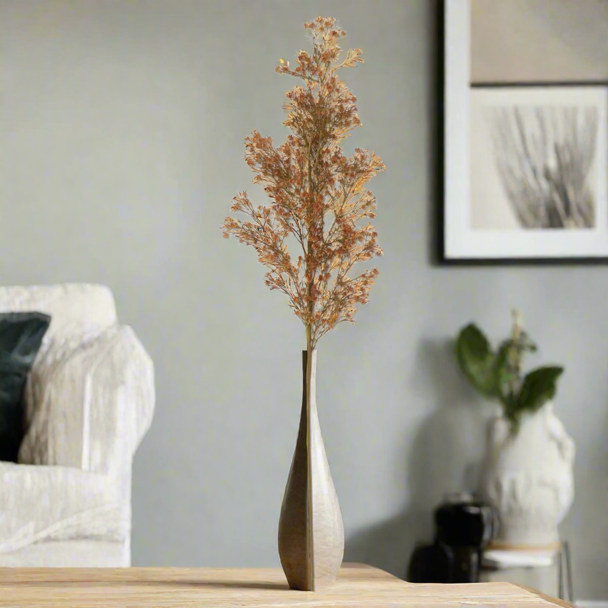41″ Golden Brown Babys Breath Stem