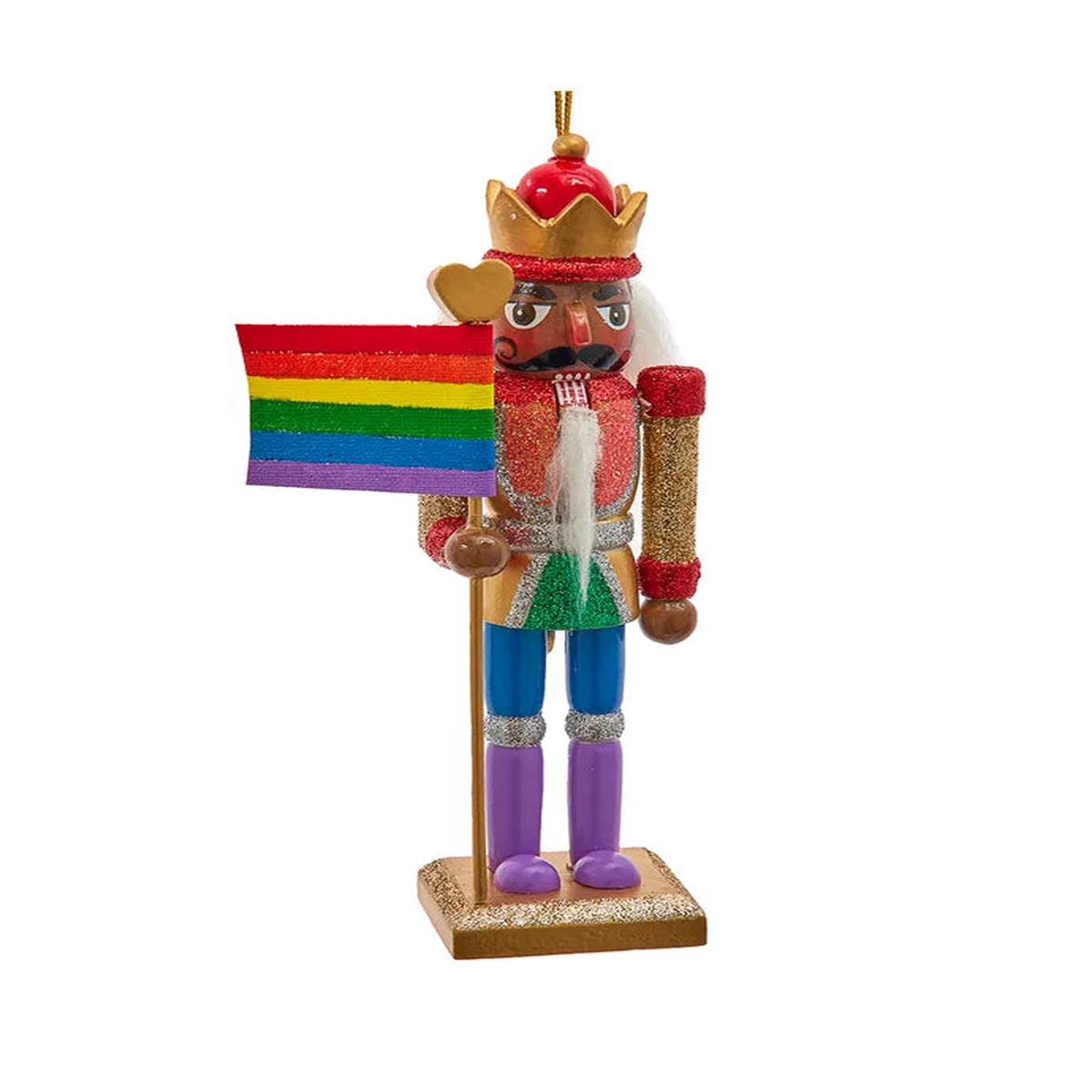 6″ African American Pride Nutcracker Ornament