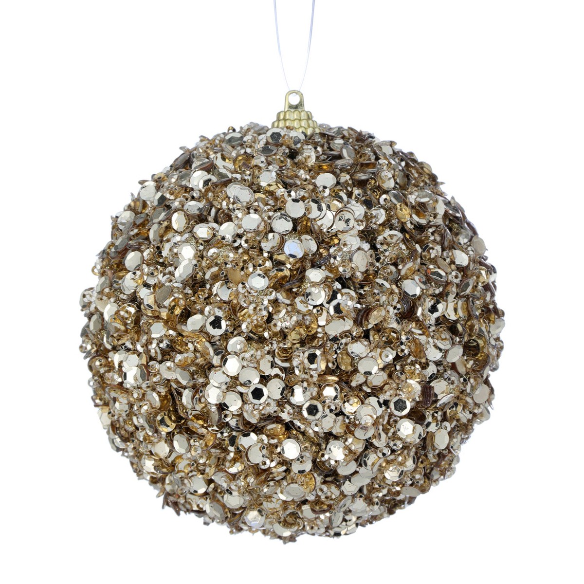 5″ Sequins/Acrylic Jewel Ball Ornament