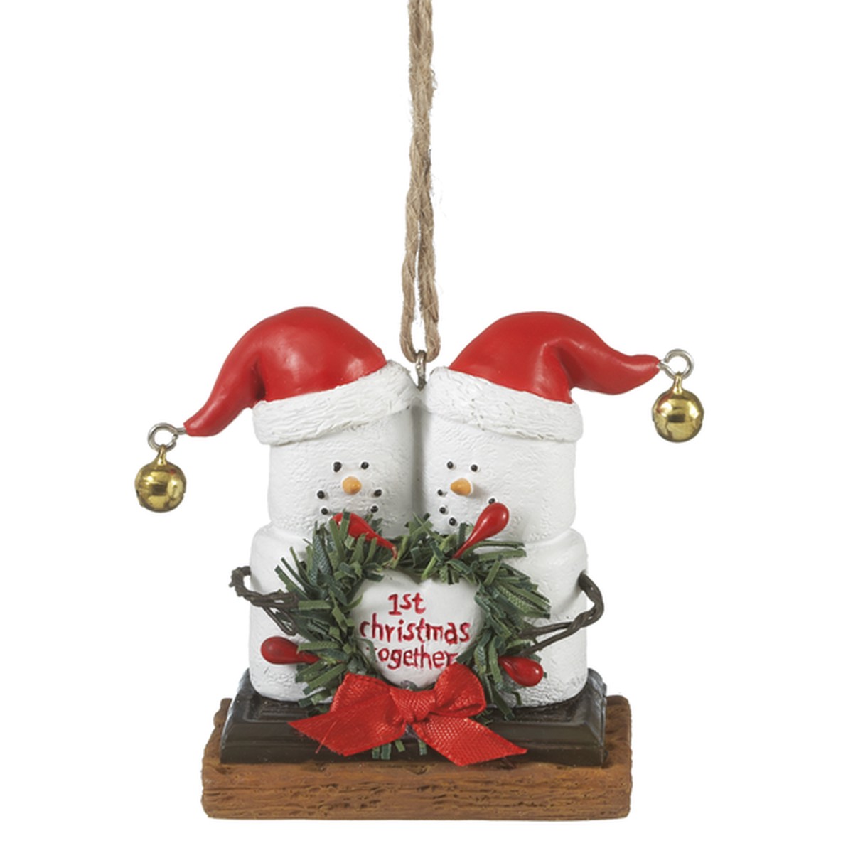 2.5″H S’mores “1st Christmas Together” Ornament