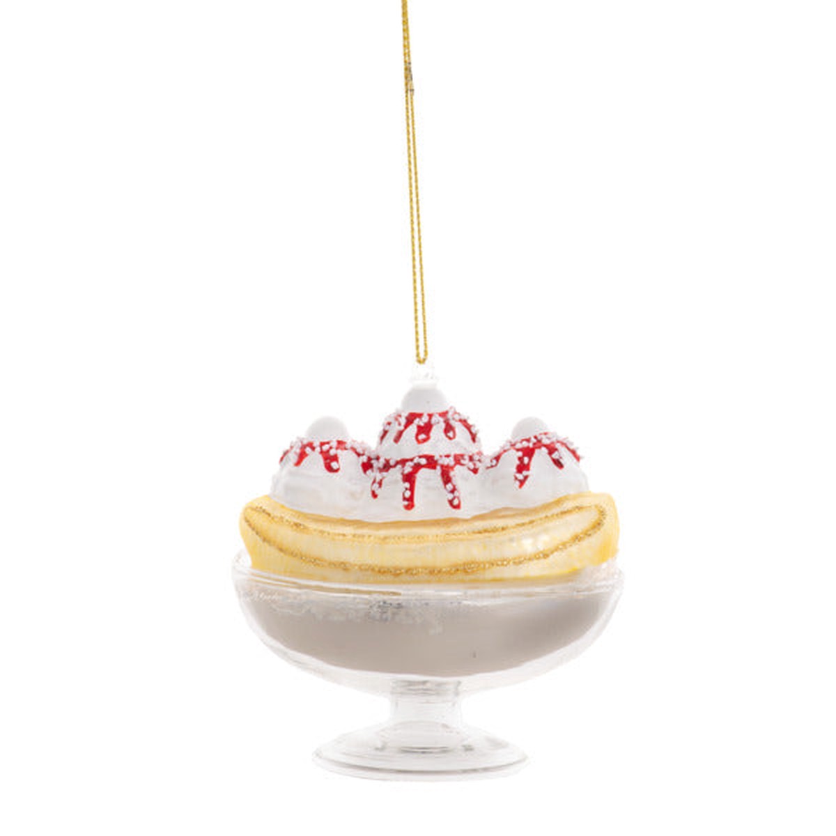 4″ Banana Split Ornament