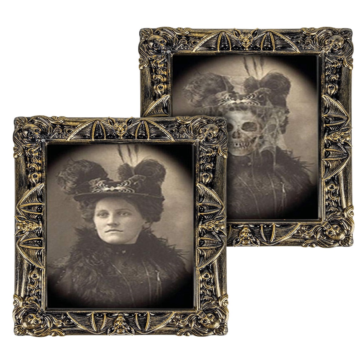 Ghastly Auntie Phyllis Hologram Portrait 50x39cm