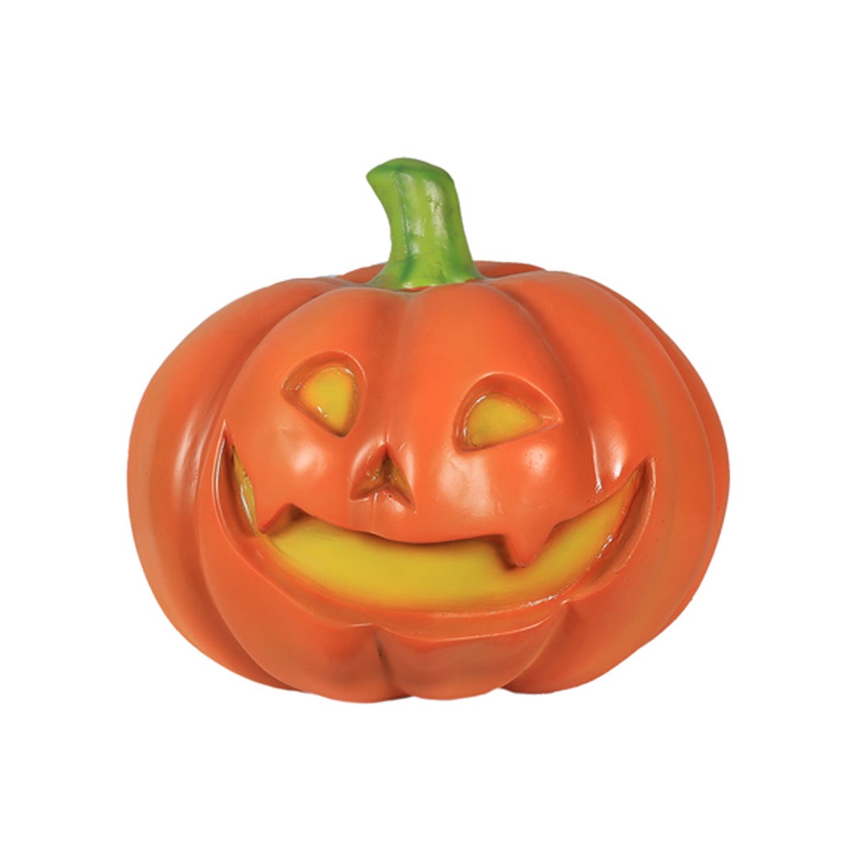 Large Fiberglass Pumpkin Figure, 16″ – With Light