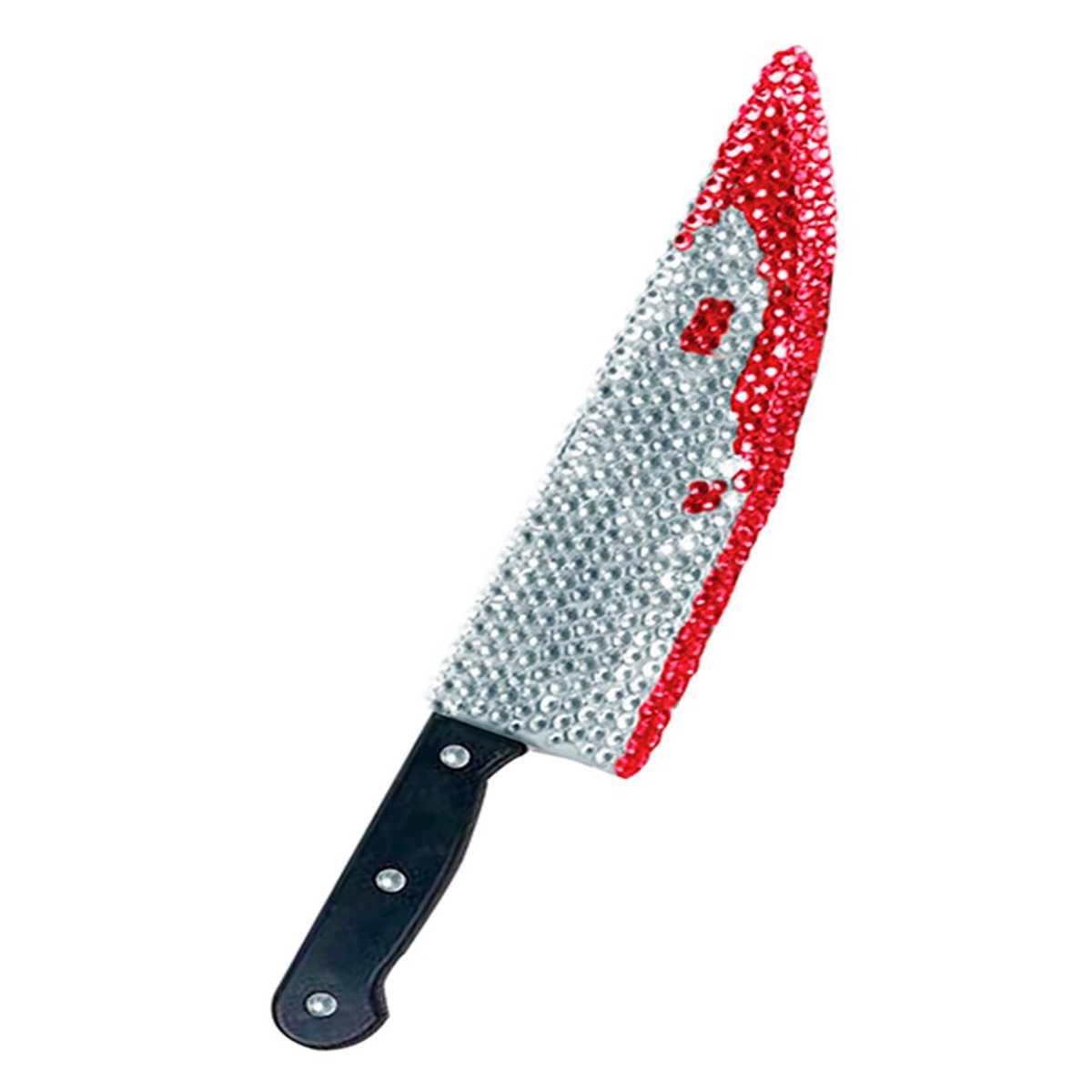 Bloody Messer mit Strasssteinen 38cm