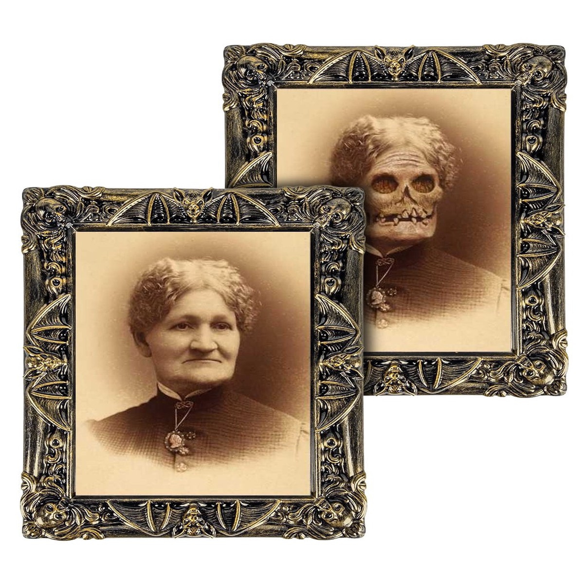 Frightful Maiden Bernice Hologram Portrait 50x39cm