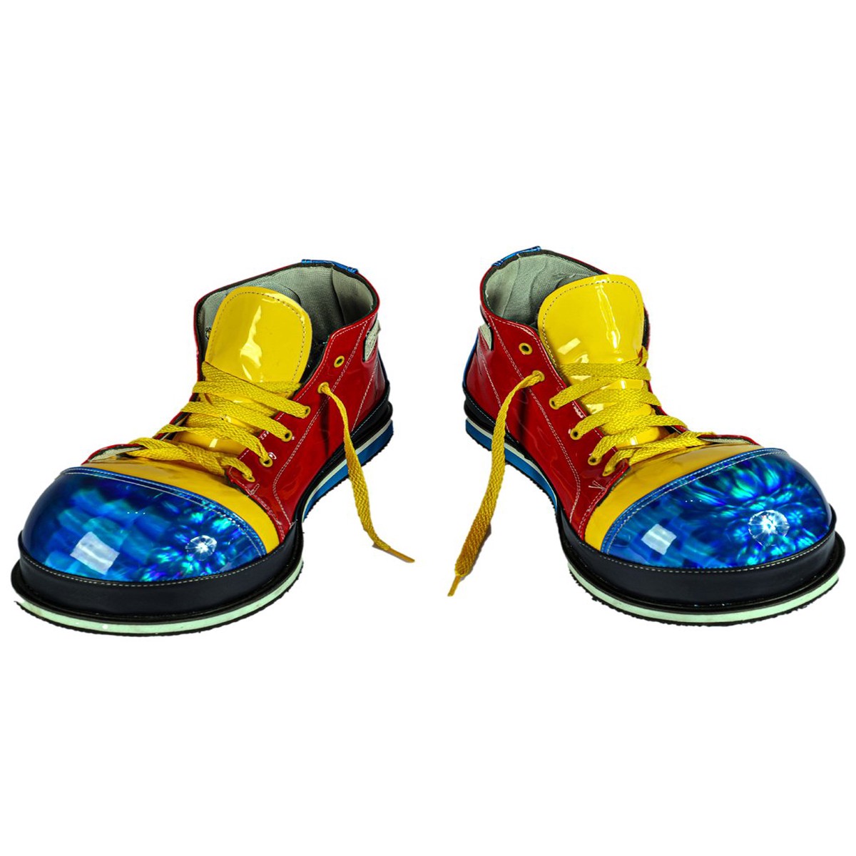 Professionelle Mehrfarbige Clown Schuhe One Size