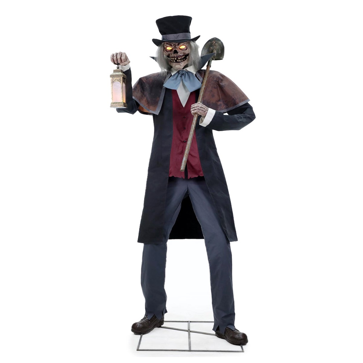 Zombie Totengrber Halloween Animatronic 260cm