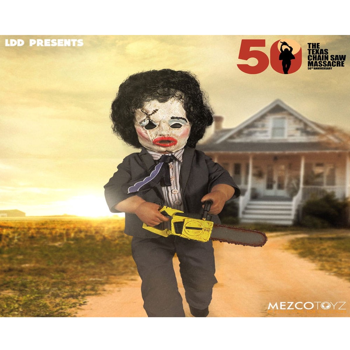 Living Dead Dolls Puppe Leatherface Deluxe Edition 27cm