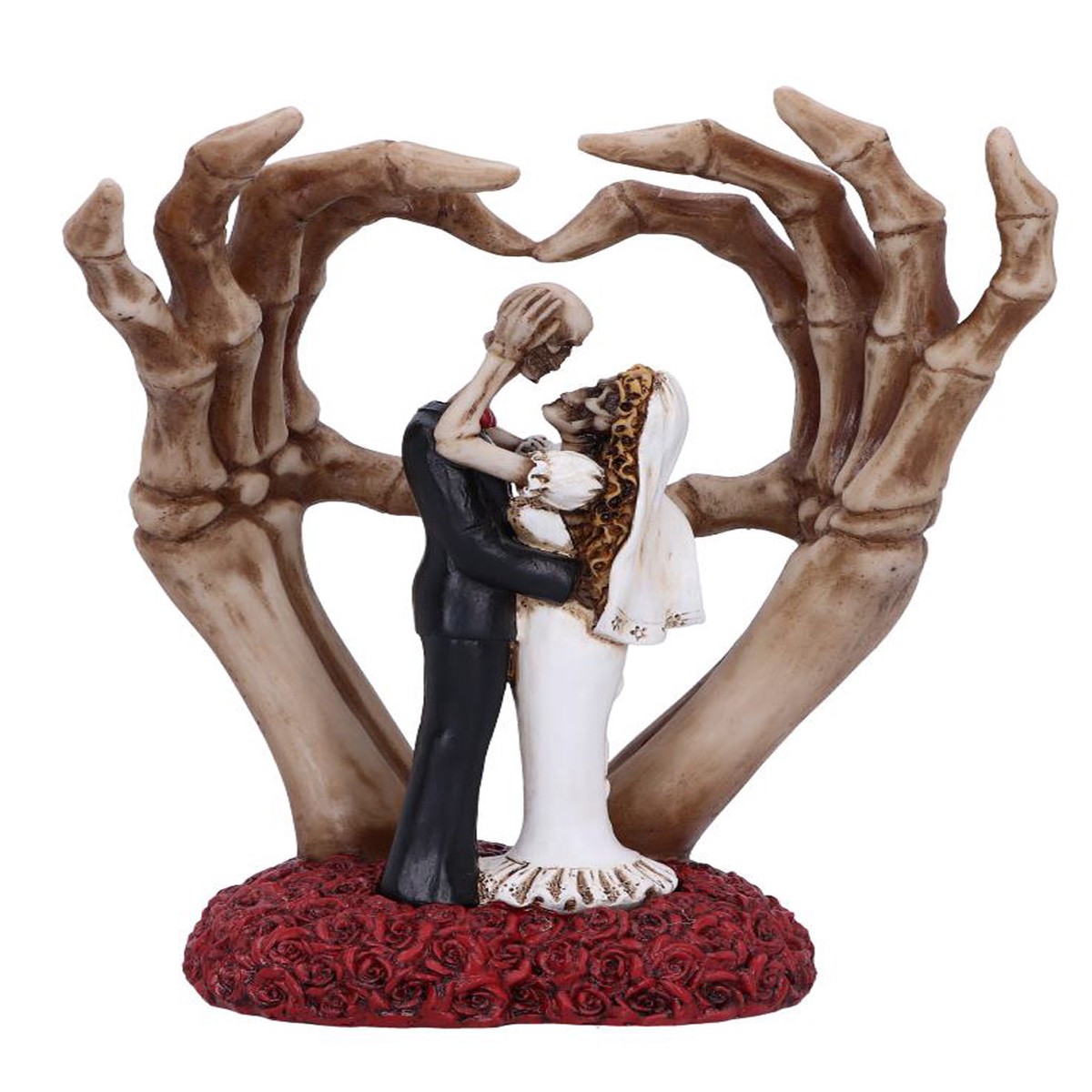 “From This Day” Skelett Braut & Brutigam 20cm