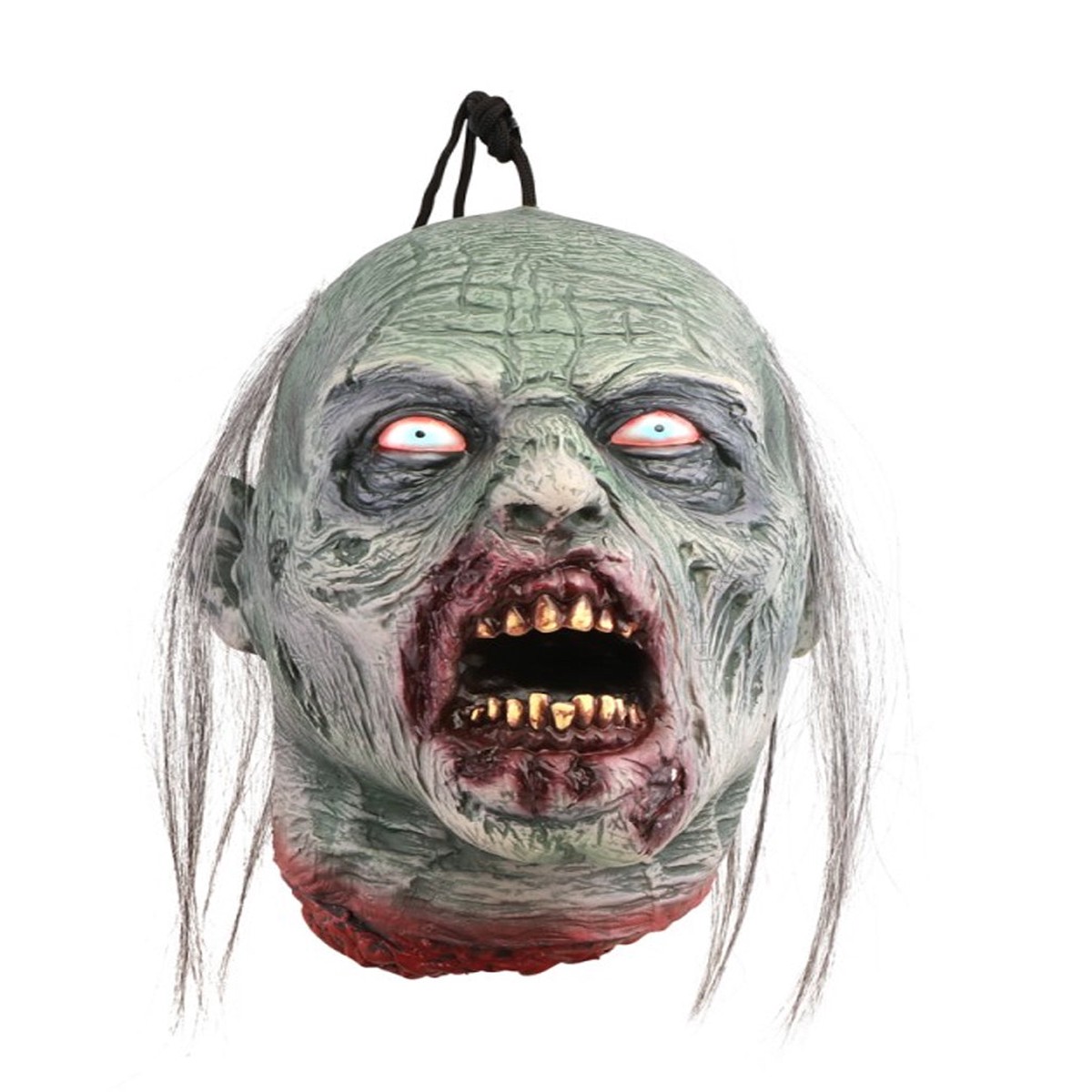 Zombieschdel Hngefigur 22cm