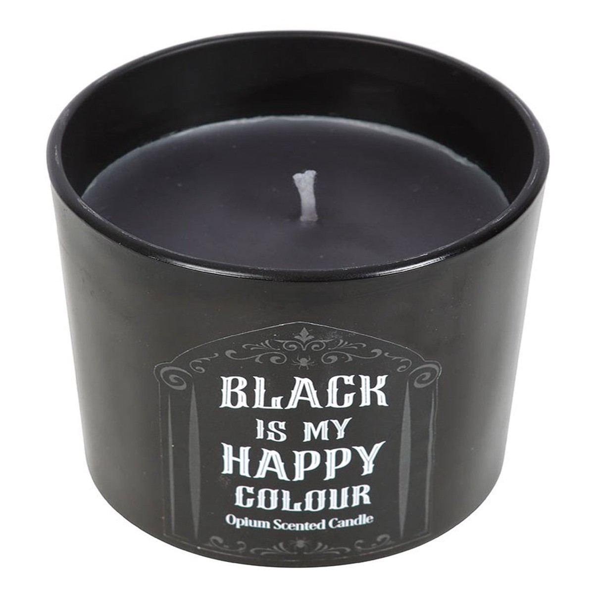 “Black is My Happy Colour” Gothic Duftkerze