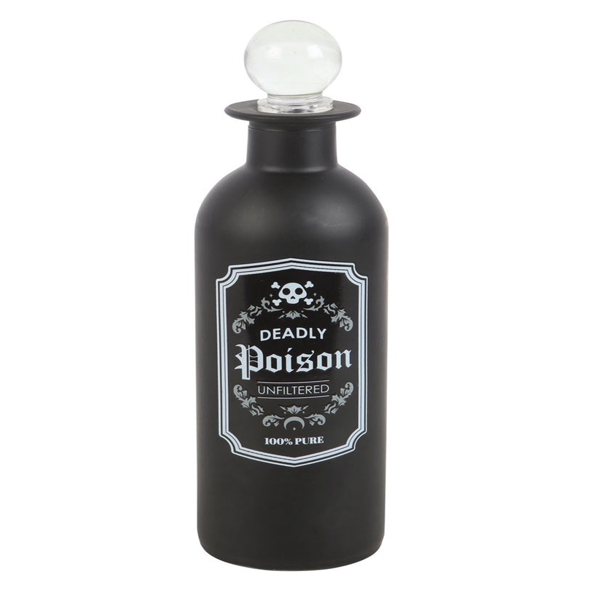 “Deadly Poison” Gothic-Dekoflasche 19cm