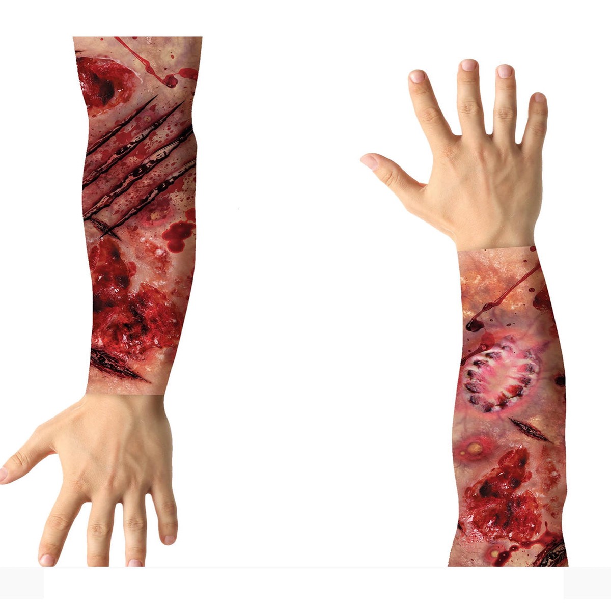2 Tattoormel mit Wundeneffekt als Motiv