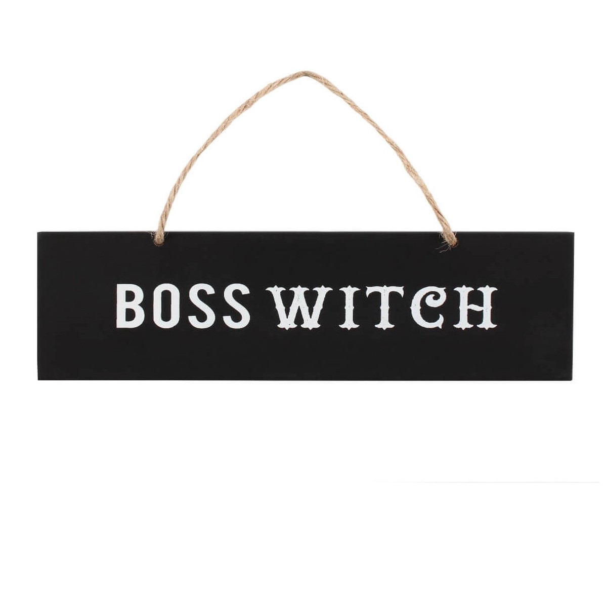 “Boss Witch” Hngeschild 20cm