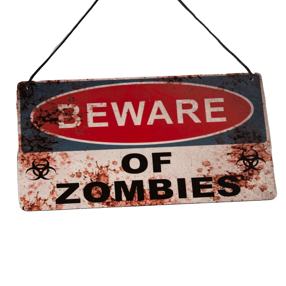 “Beware of Zombies” Warnschild 29cm