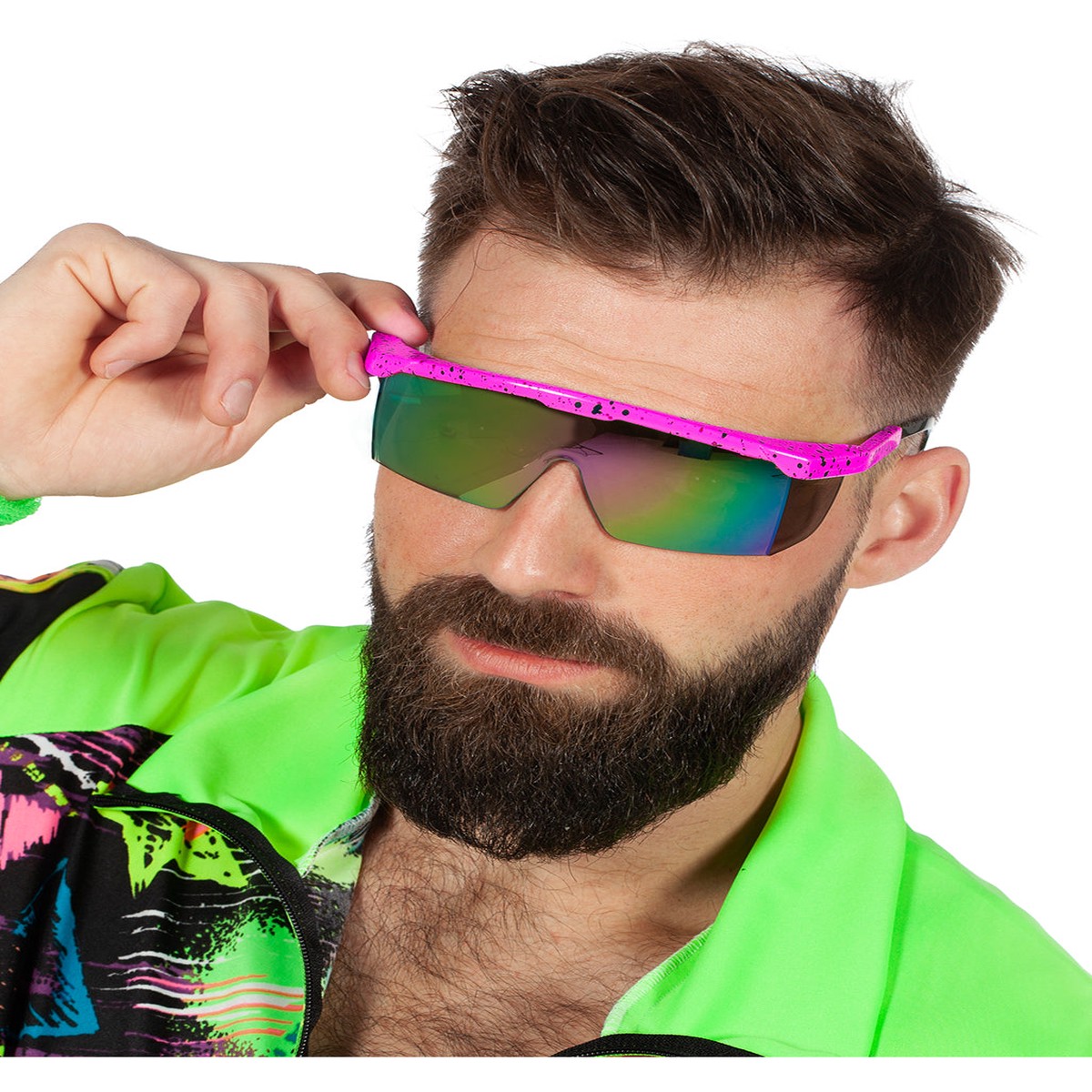 “Schnelle Brille” 80er Jahre Style Pink