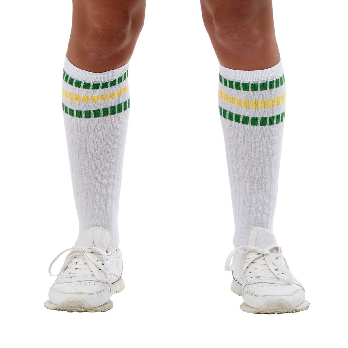 80er Jahre Sportsocken als Kostmzubehr
