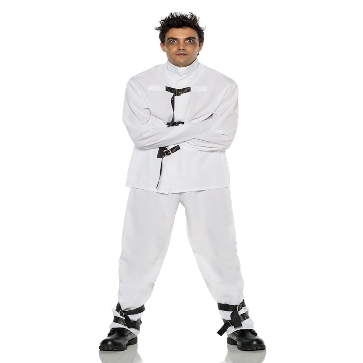 Zwangsjacke Herrenkostm mit Schnallen