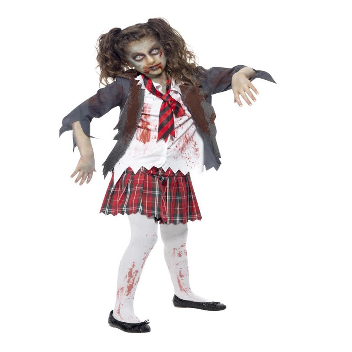 Zombie Schulmdchen Kinder & Teen Kostm
