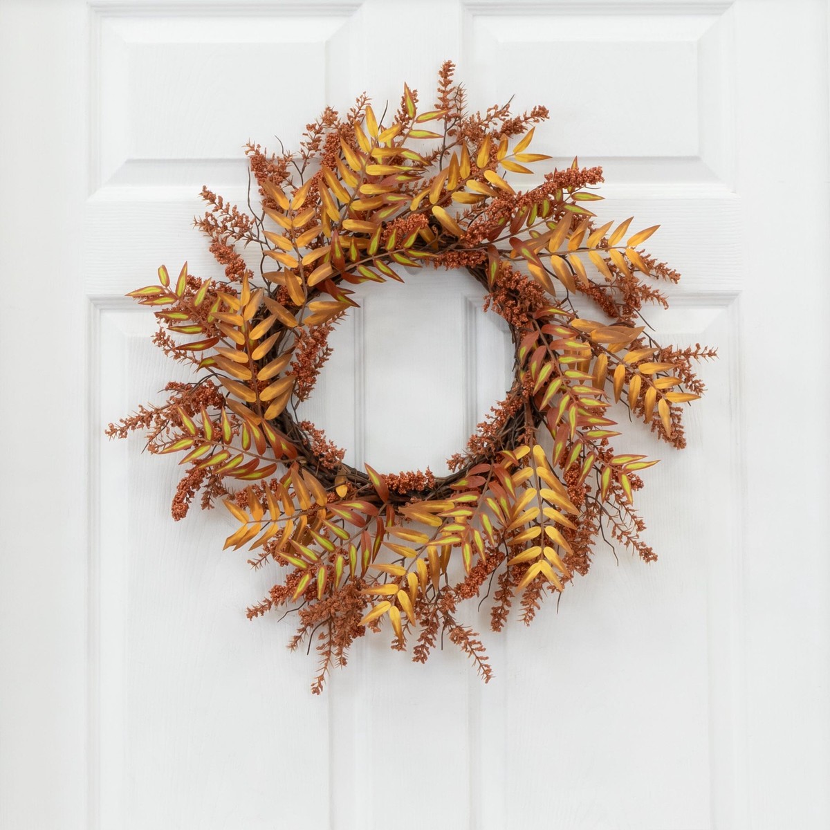 18 Harvest Berry Artificial Wreath