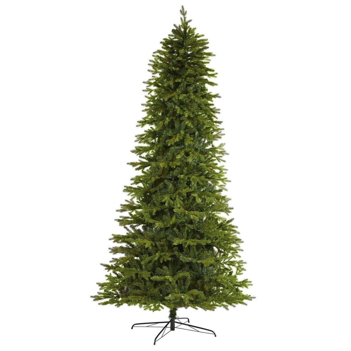 10 Belgium Fir Natural Look Artificial Christmas Tree with 3514 Bendable Branches