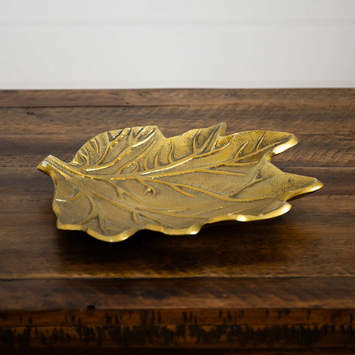10″ Gold Tree of Life Leaf Decorative Accent