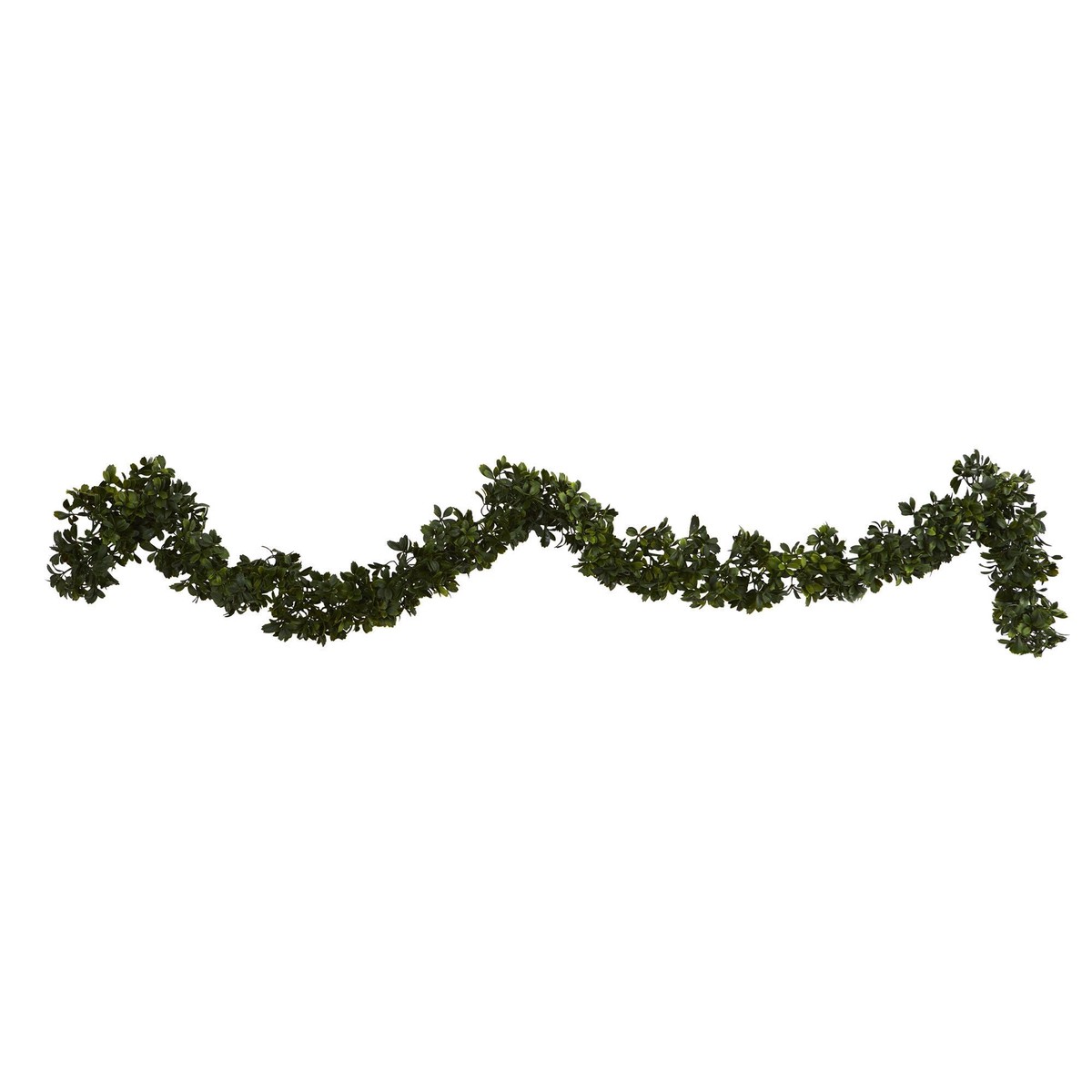 6 Boxwood Artificial Garland (Indoor/Outdoor) (Set of 4)
