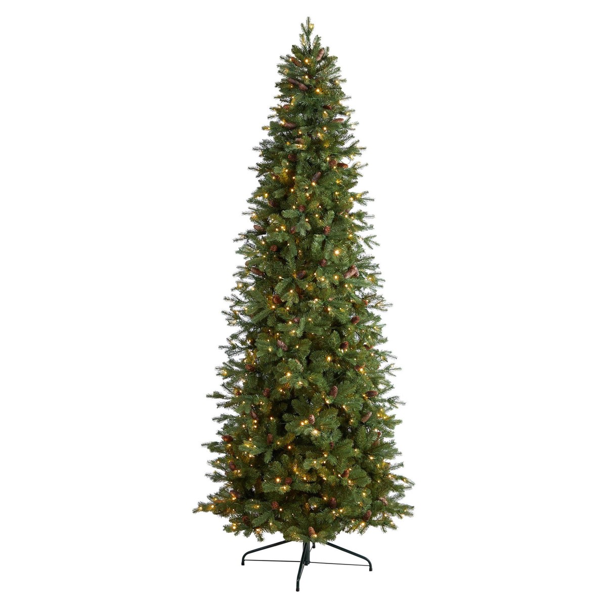 10 Fraser Fir Artificial Christmas Tree with 780 LED Lights and 2327 Bendable Branches
