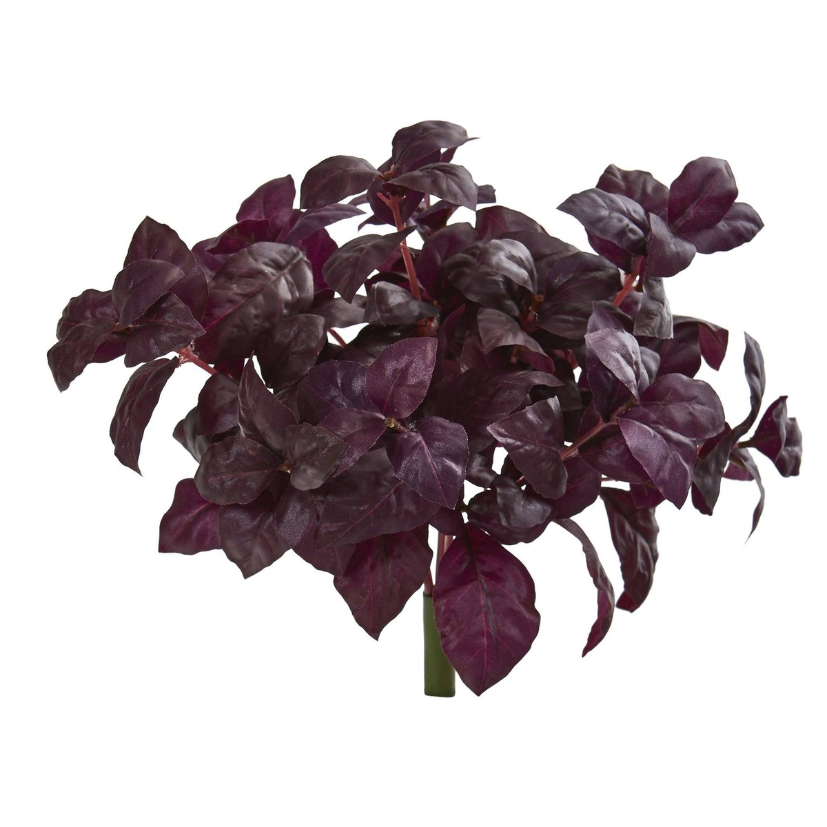 11 Basil Artificial Plant (Set of 6) – Burgundy