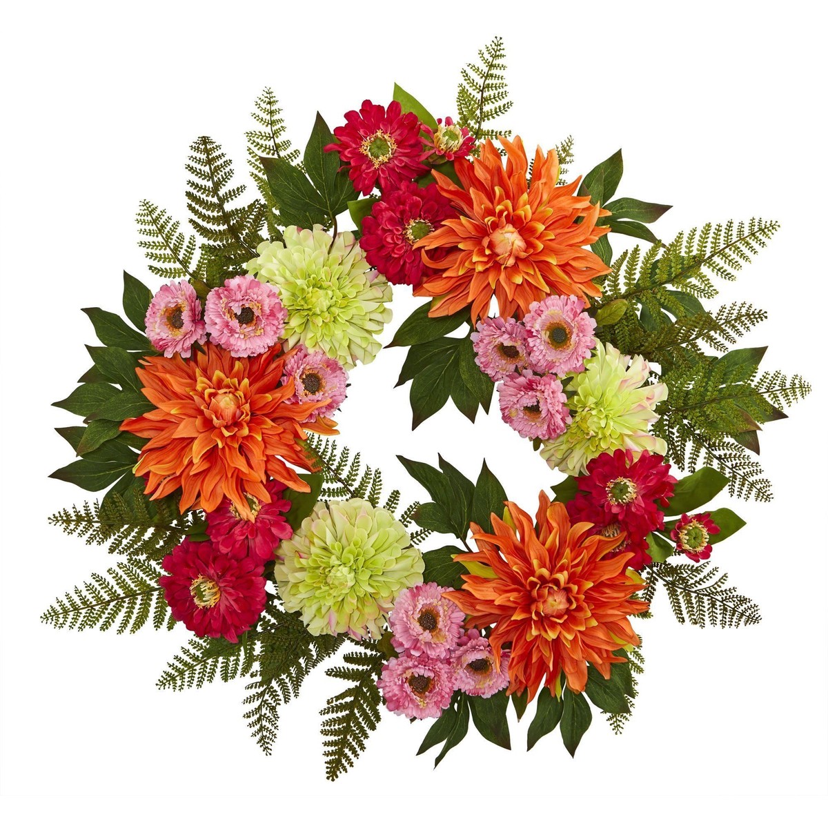 20 Dahlia Wreath