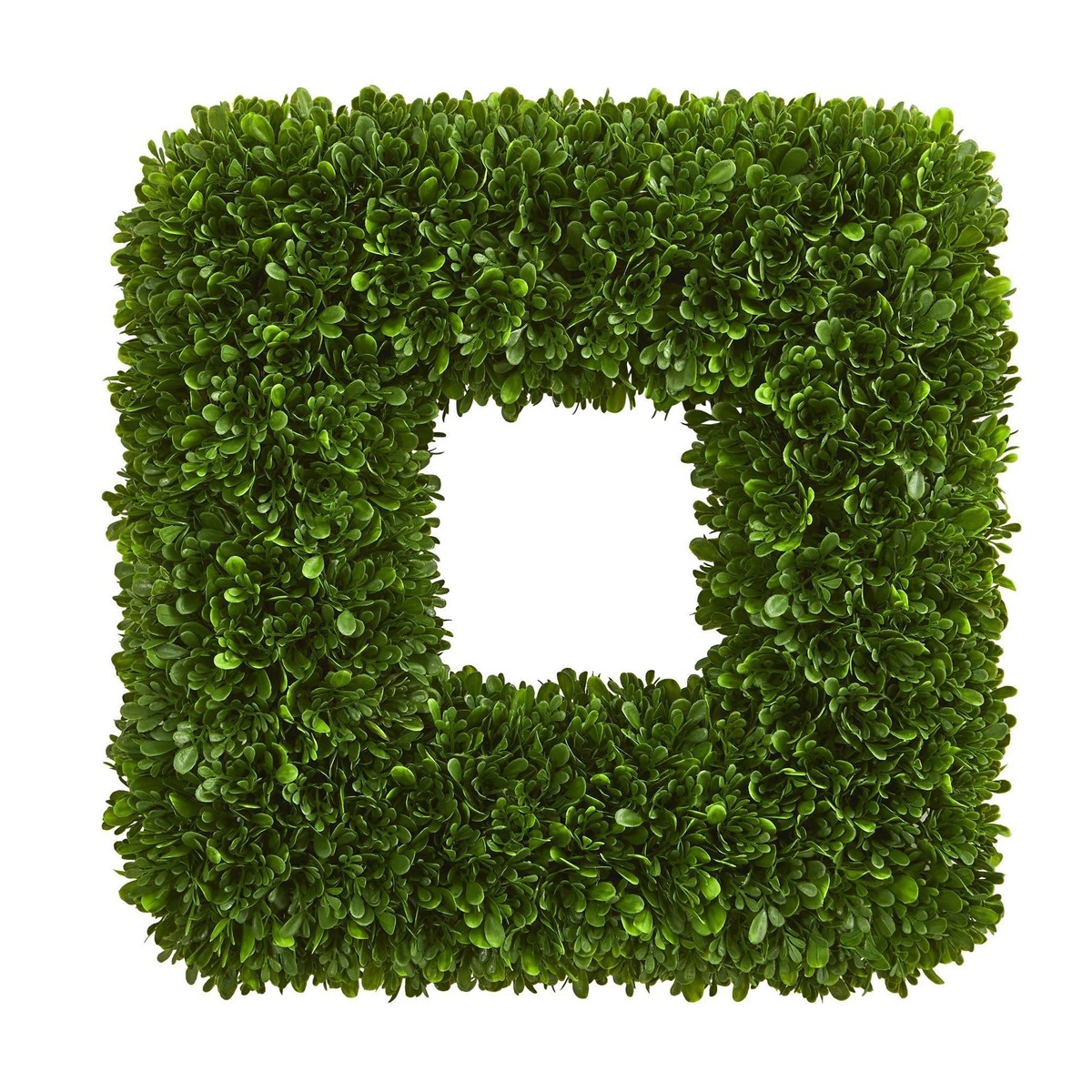 17 Tea Leaf Square Wreath UV Resistant (Indoor / Outdoor)