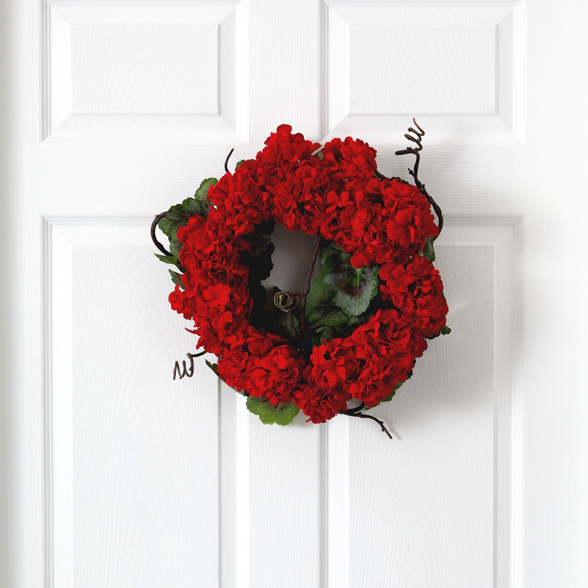 17 Geranium Wreath