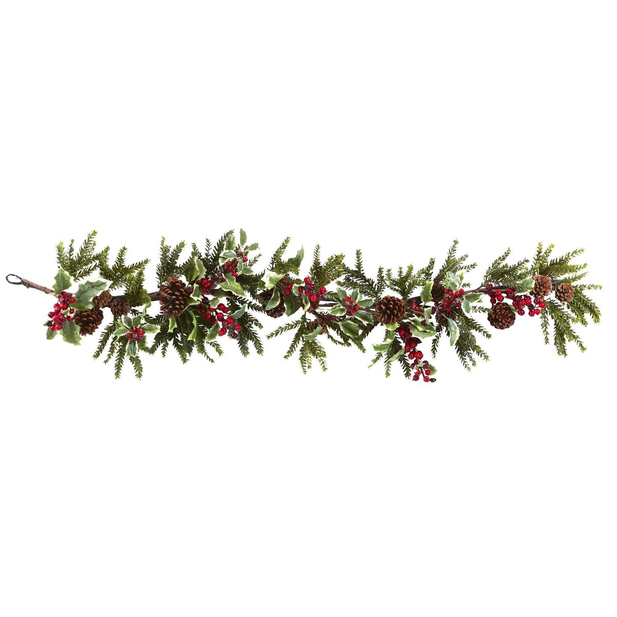 54 Holly Berry Garland